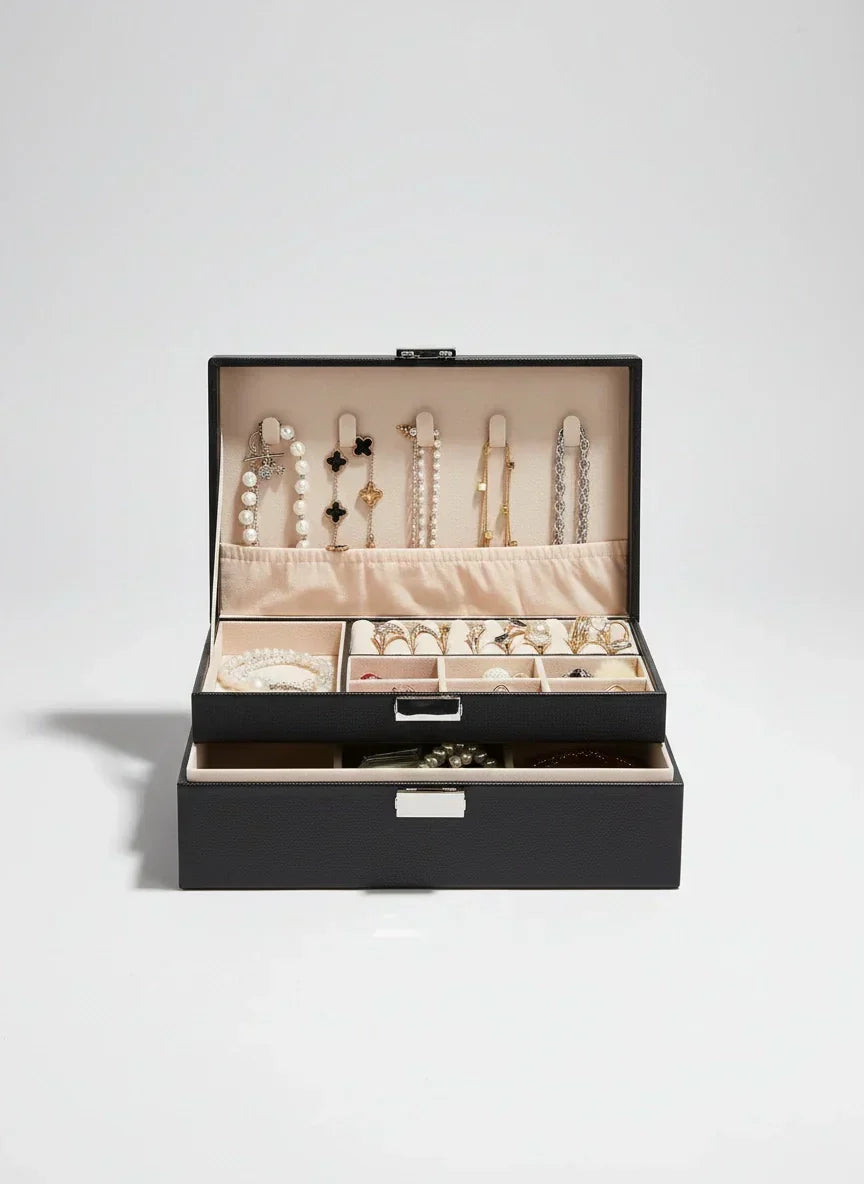 Boîte à bijoux 2 étages