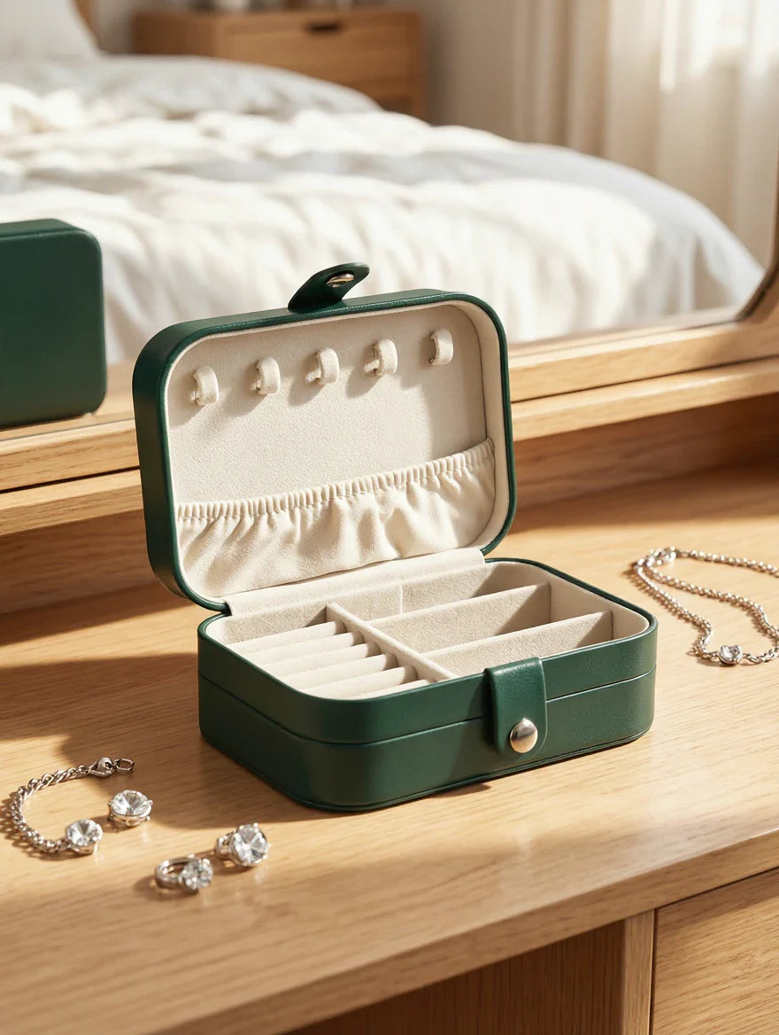 Boîte à bijoux transportable – Pour voyage et quotidien