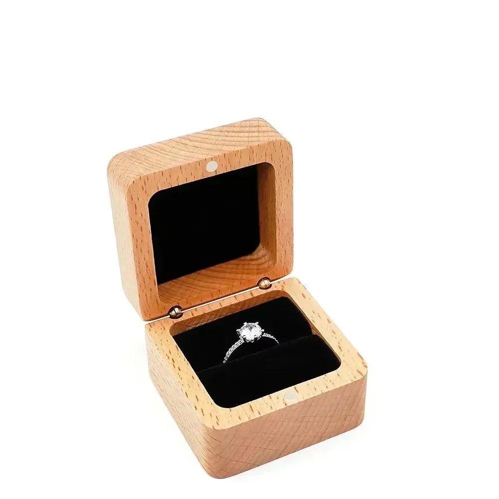 Boîte à bijoux bois brut – Esprit artisanal