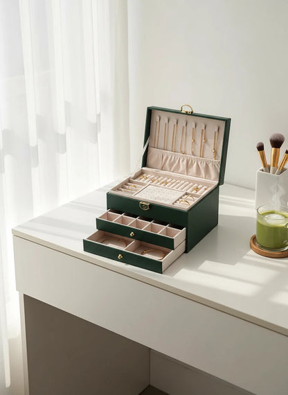 Boîte à bijoux tiroir – Rangement malin et chic