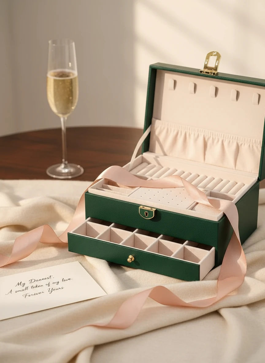 Boîte à bijoux tiroir – Rangement malin et chic