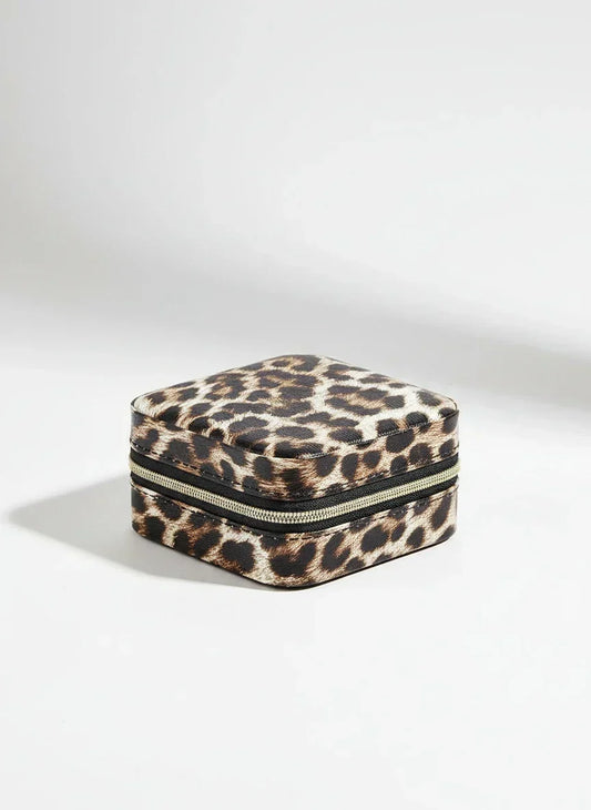 Boîte à bijoux léopard – Style audacieux et chic