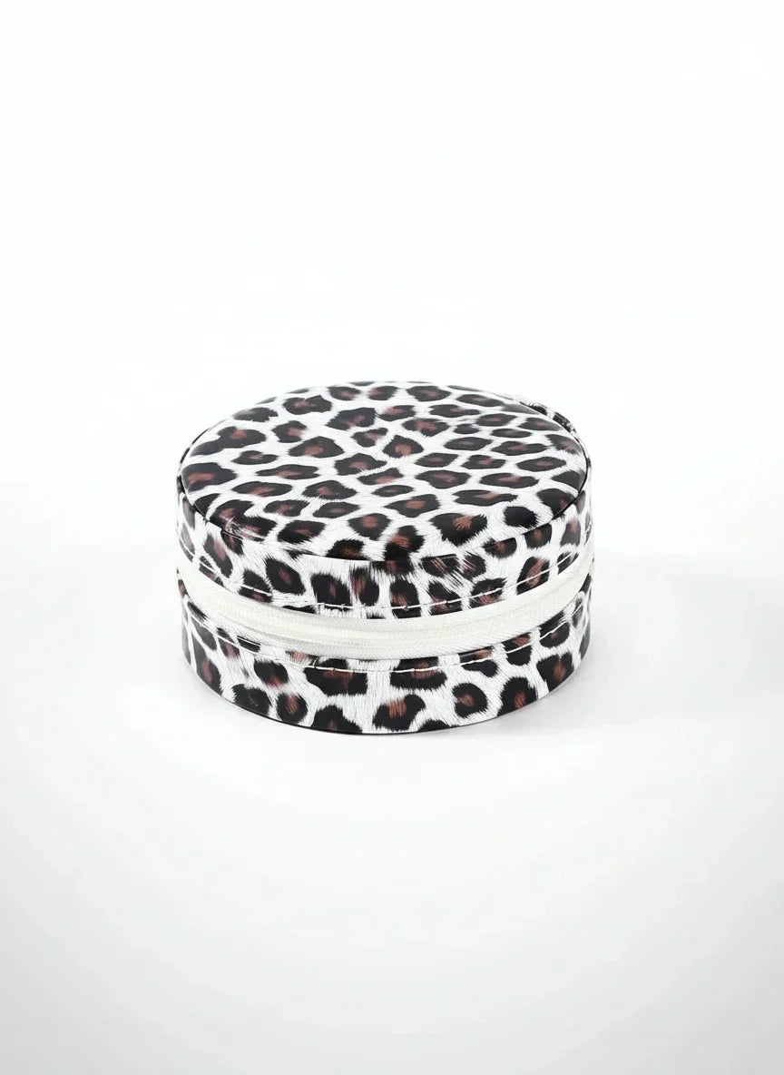 Boîte à bijoux chic léopard