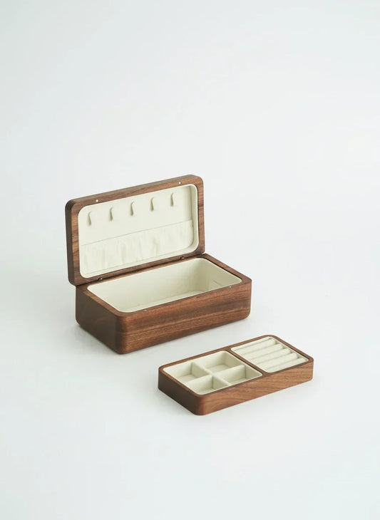 Boîte à bijoux en bois précieux