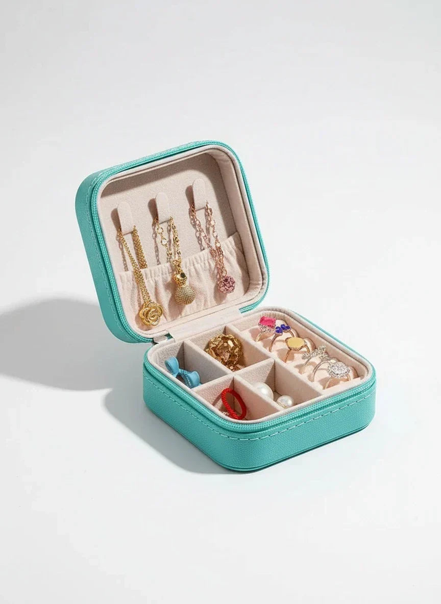 Petite boîte à bijoux de voyage – Rangement malin