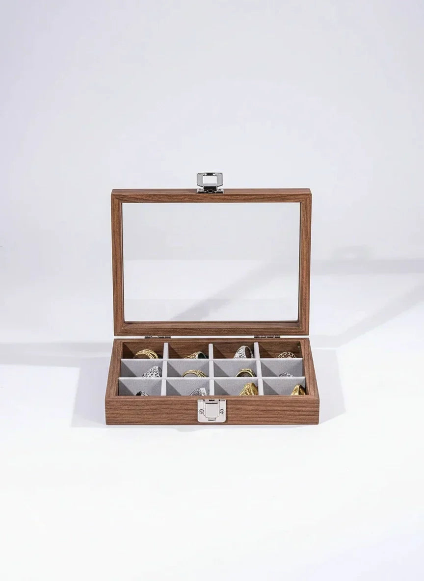 Boîte à bijoux bois original – Style créatif