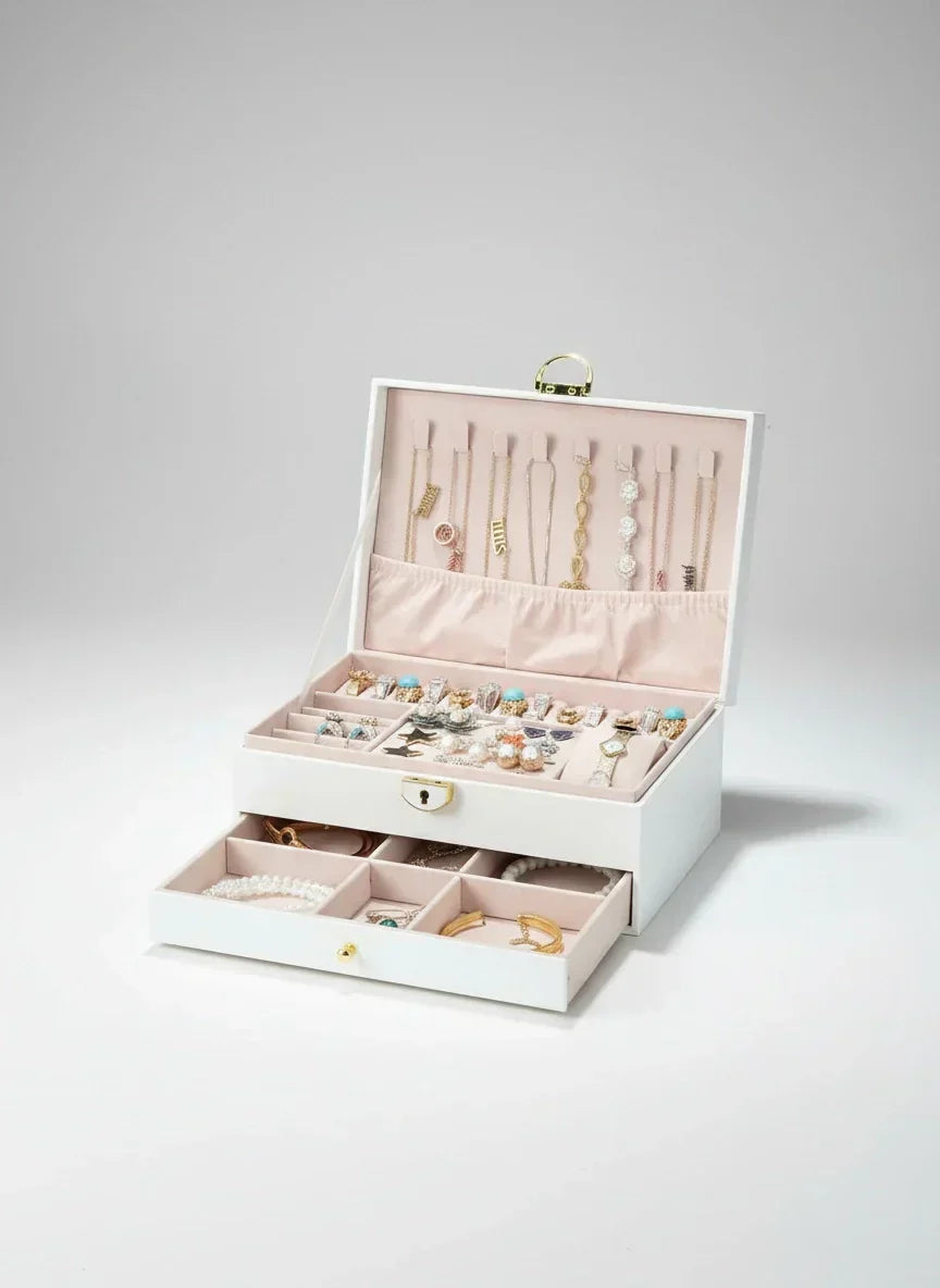 Boîte à bijoux romantique
