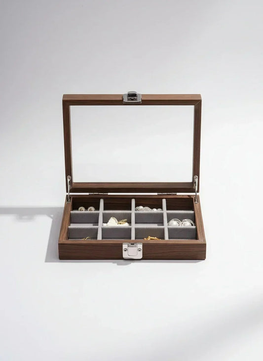 Boîte à bijoux en bois fait maison