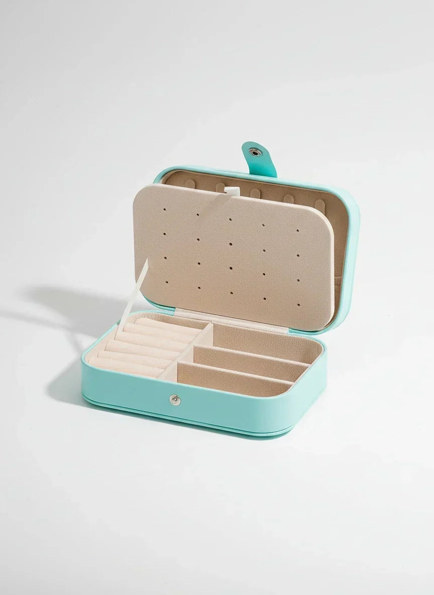 Boîte à bijoux bleu turquoise – Protection et style