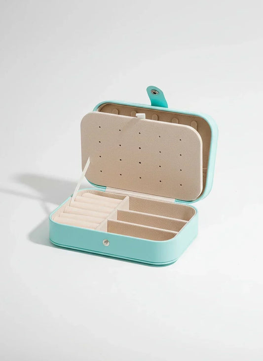 Boîte à bijoux bleu turquoise – Protection et style