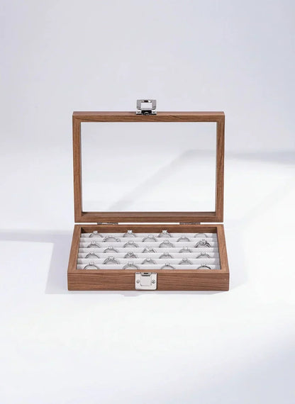 Boîte à bijoux bois vintage – Raffinement classique
