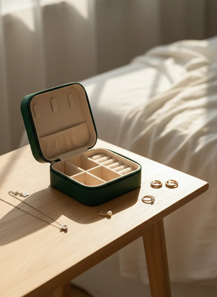 Boîte à bijoux ancienne – Style rétro et pratique