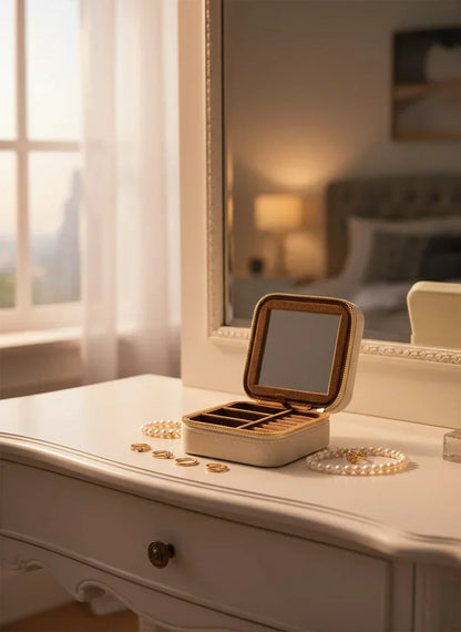 Boîte à bijoux miroir – Style et glamour réunis