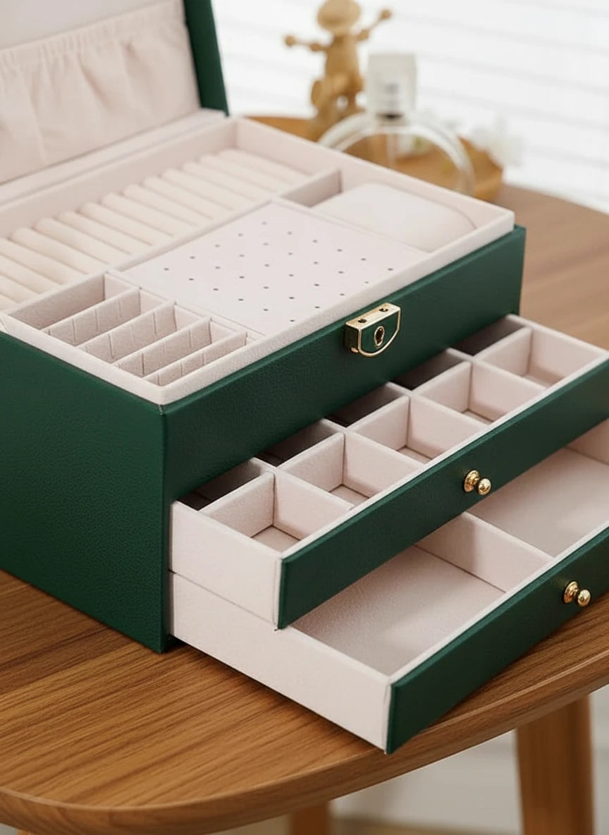 Boîte à bijoux tiroir – Rangement malin et chic