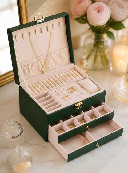 Boîte à bijoux luxe – Raffinée et pratique