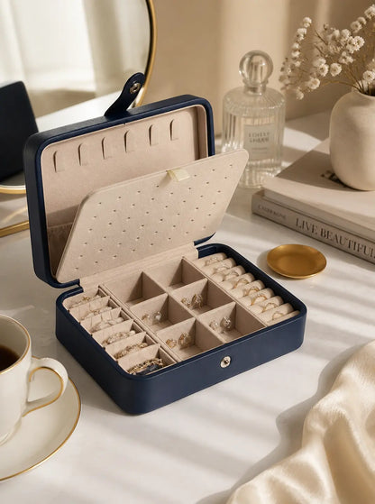 Boîte à bijoux grande capacité – Rangement optimal