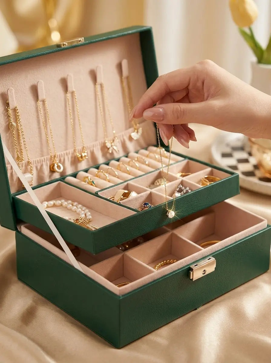 Boîte à bijoux de qualité – Design haut de gamme