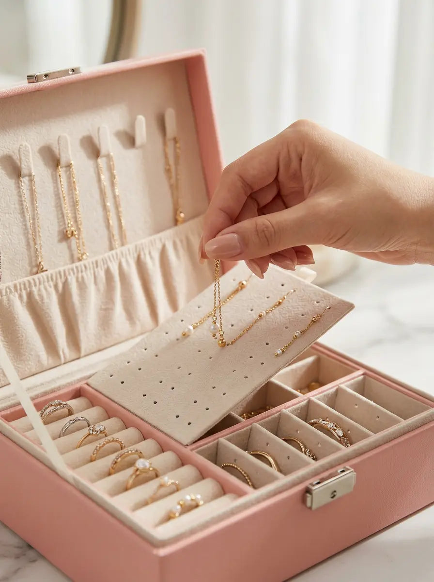Boîte à bijoux fantaisie – Style ludique