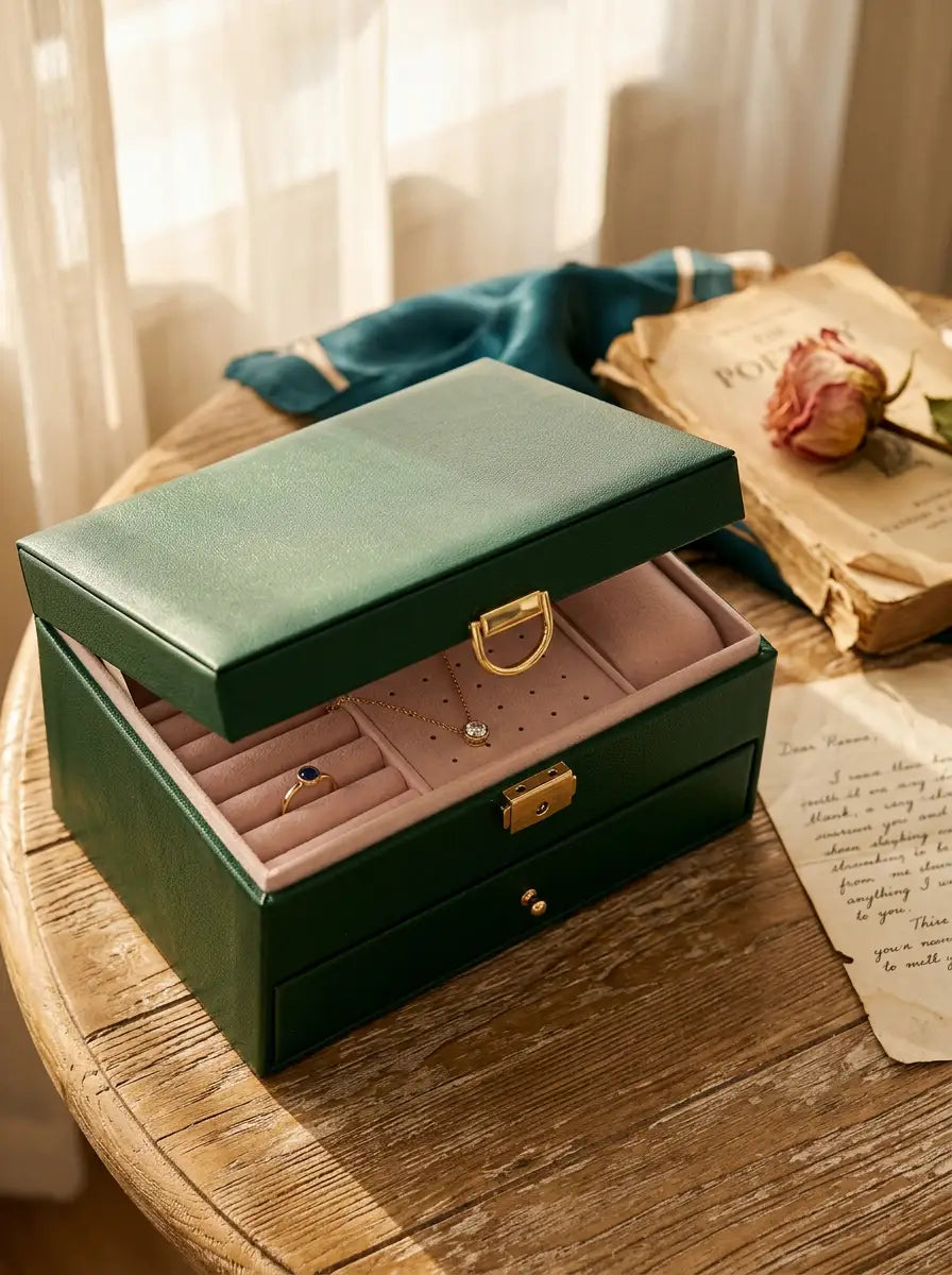 Boîte à bijoux luxe – Raffinée et pratique