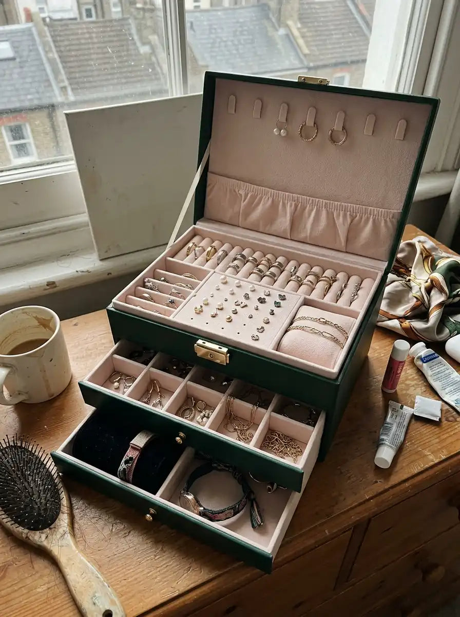 Boîte à bijoux luxe – Raffinée et pratique