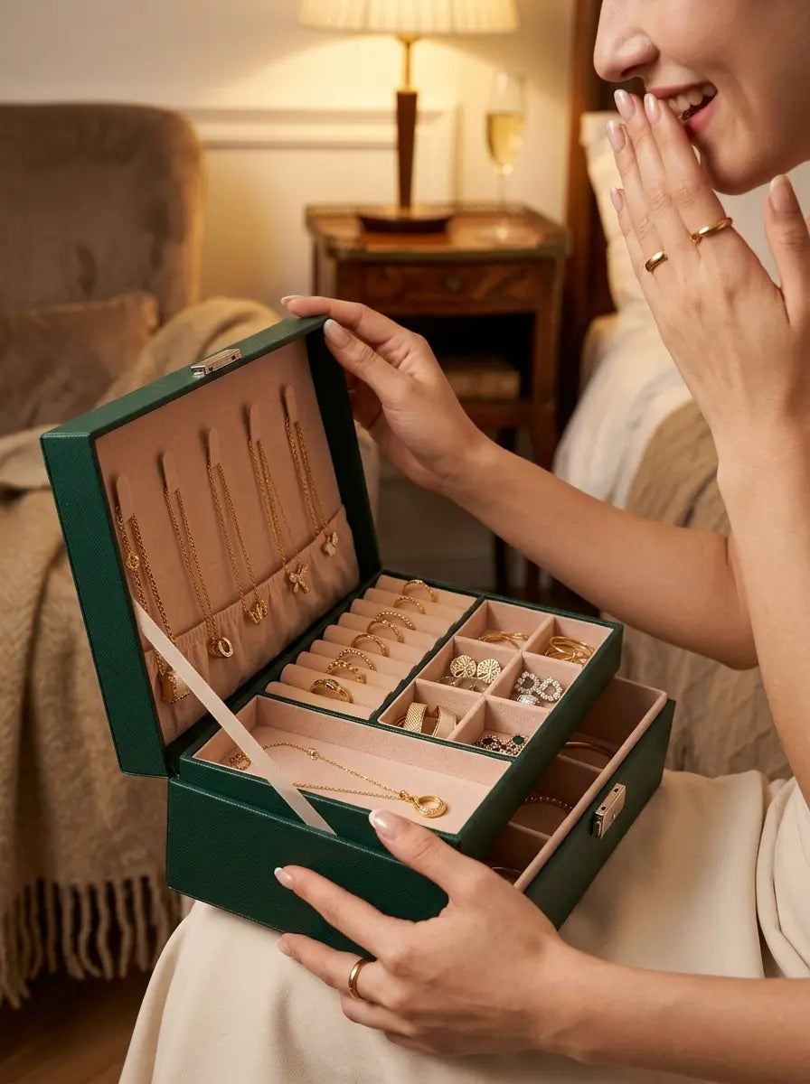 Boîte à bijoux de qualité – Design haut de gamme