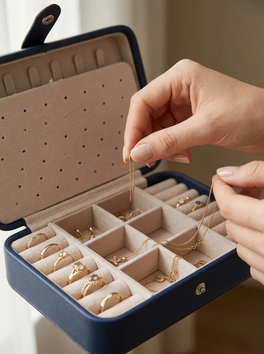 Boîte à bijoux grande capacité – Rangement optimal