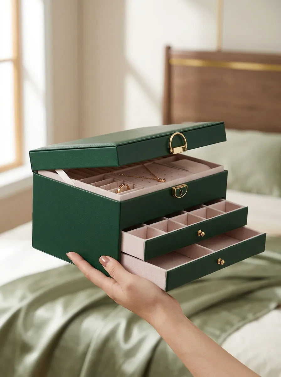 Boîte à bijoux luxe – Raffinée et pratique