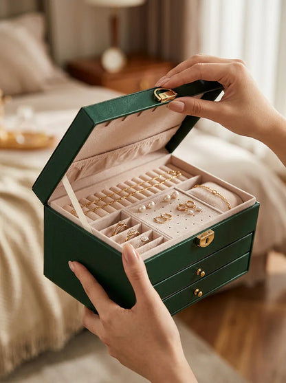 Boîte à bijoux luxe – Raffinée et pratique