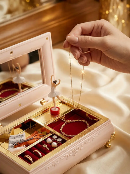 Boîte à bijoux musique fille – Magique et féerique