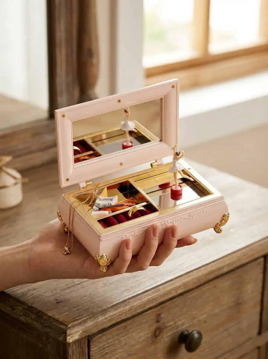 Boîte à bijoux musique fille – Magique et féerique