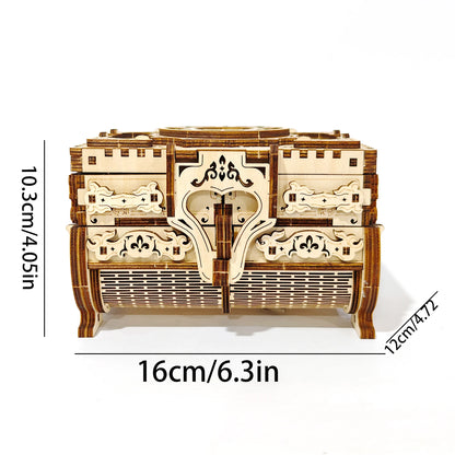 Boîte à Musique Puzzle 3D Bois à Monter