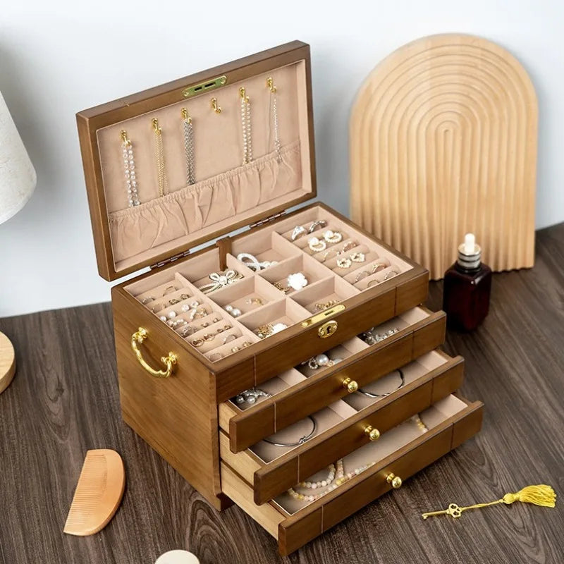 Coffret Bijoux Bois
