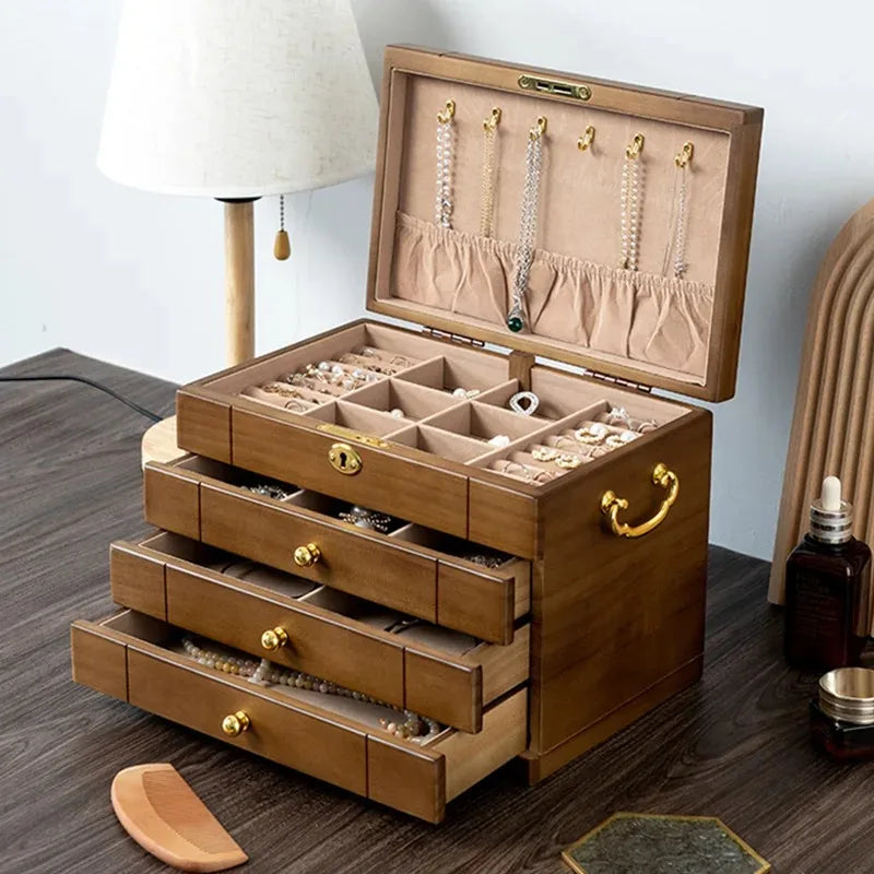 Coffret Bijoux Bois