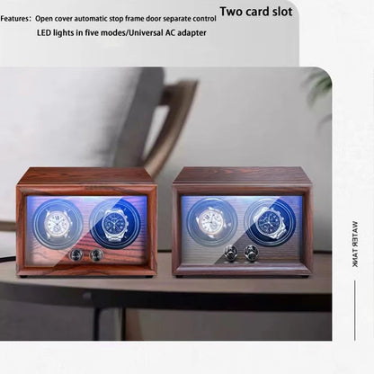 Remontoir 4 Montres Bois Capteur