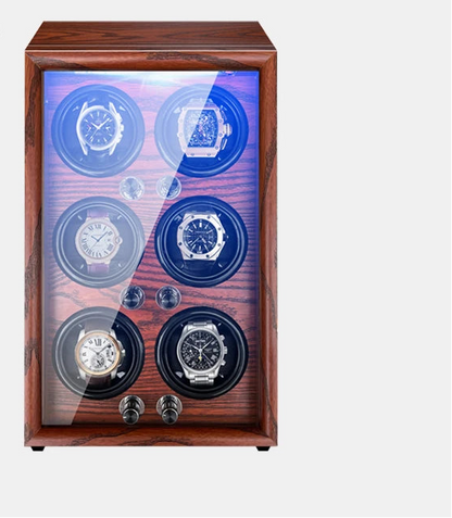 Remontoir 6 Montres Bois Capteur