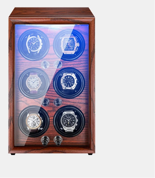 Remontoir 6 Montres Bois Capteur