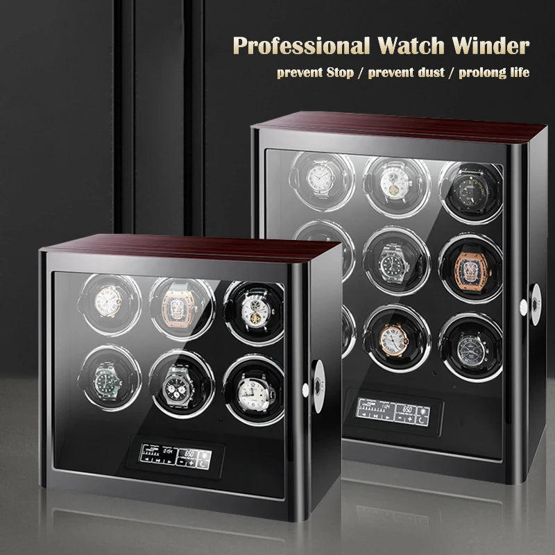 Remontoir 6 Montres Bois Empreinte
