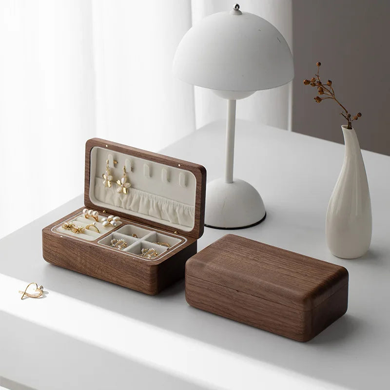 Boîte à bijoux en bois précieux