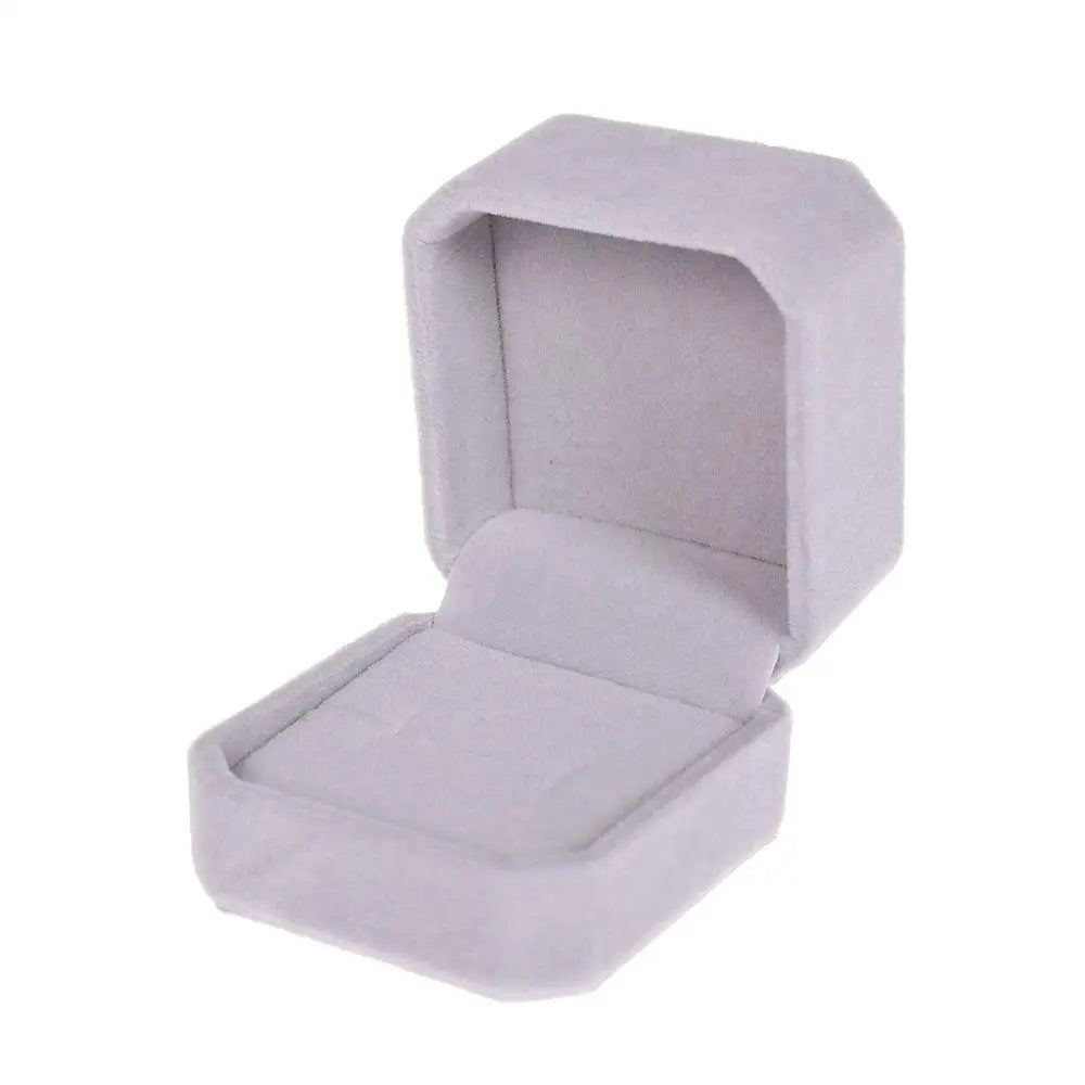 Écrin à Bagues Vintage Cuir PU Vert – 2 Emplacements