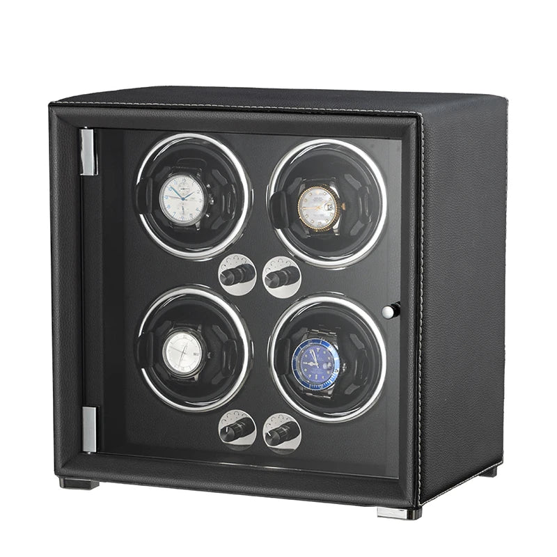 Remontoir 2 Montres Cuir Marron