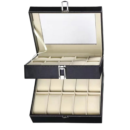 Boîte à Montres Homme 9 Compartiments – Édition Prestige