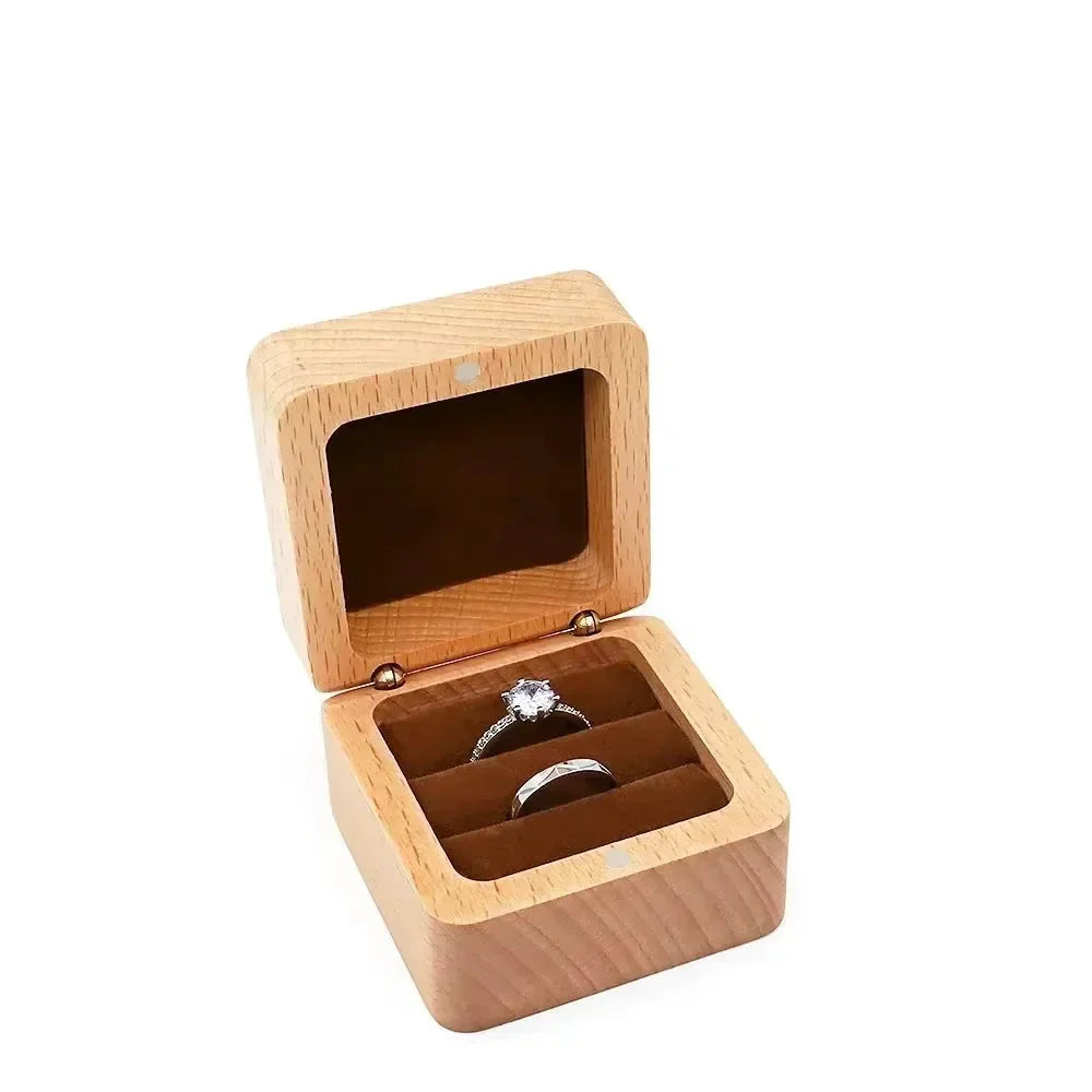Boîte à bijoux artisanale en bois
