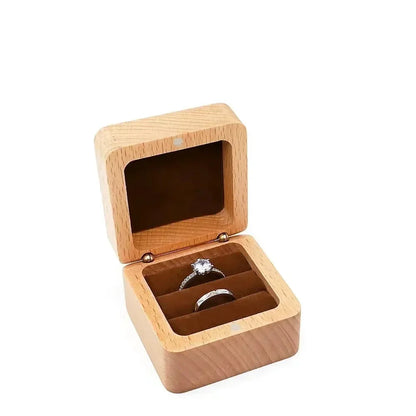 Boîte à bijoux artisanale en bois