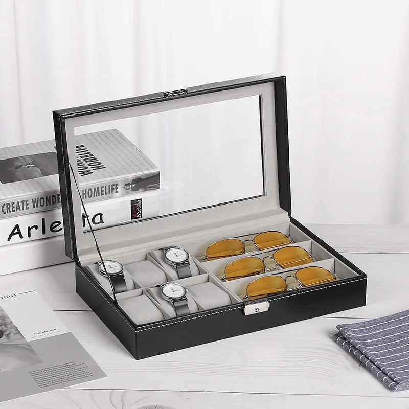 Coffret Montres Homme Grande Capacité – Édition Signature