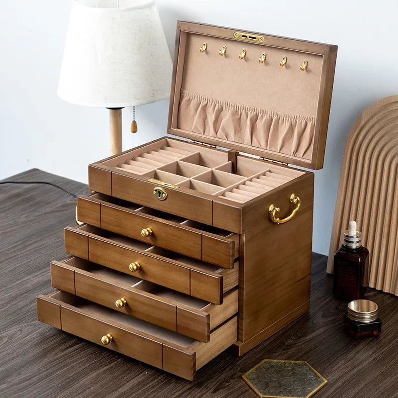 Coffret Bijoux Bois
