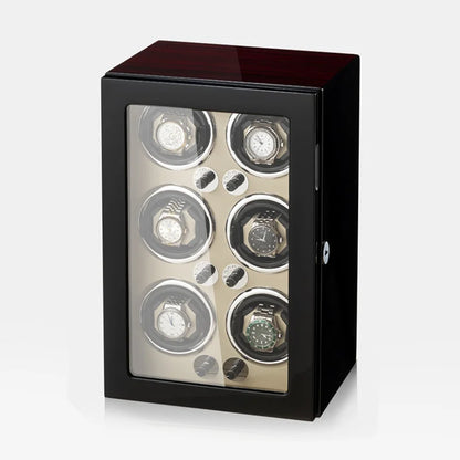 Remontoir 4 Montres Bois Gyroscopique