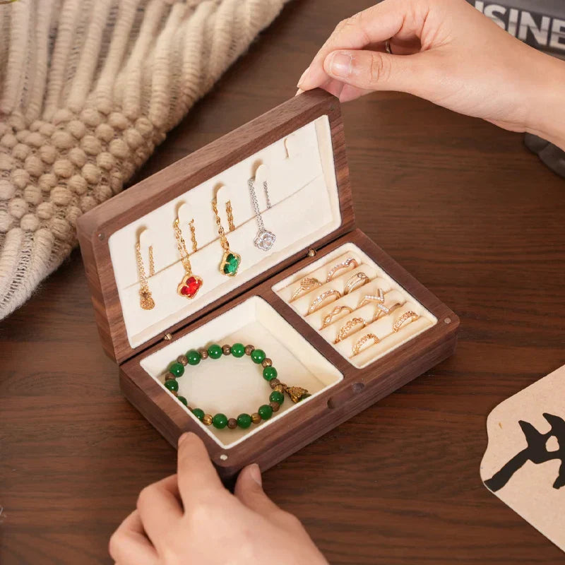 Boîte à bijoux originale design bois – Élégance unique