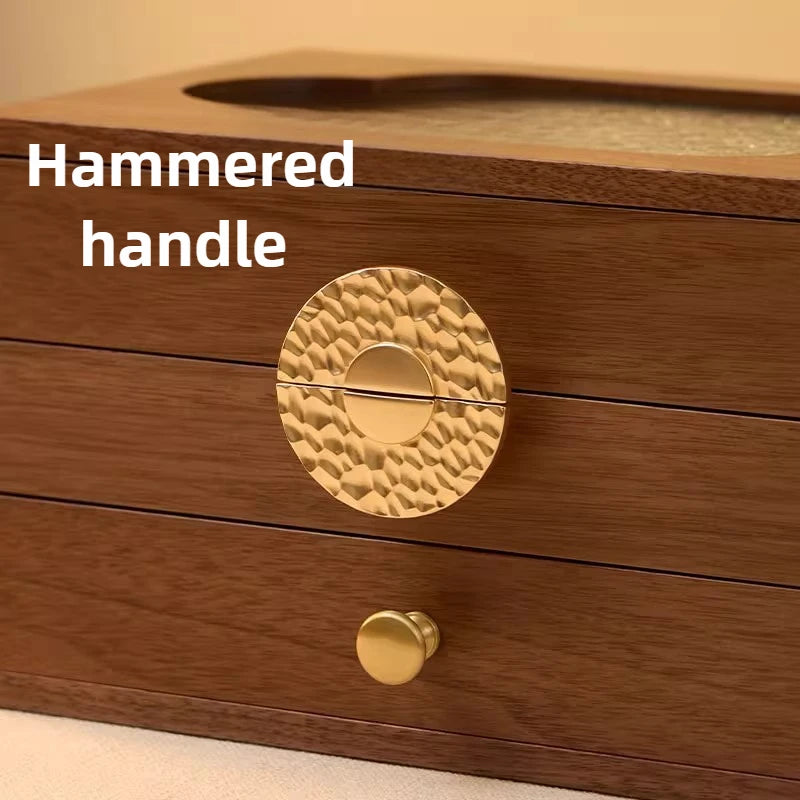 Boîte à Bijoux en Bois Vintage – Grande Capacité