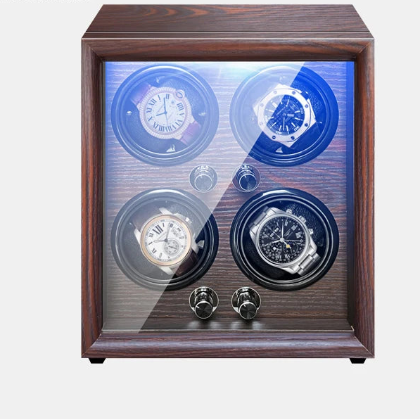 Remontoir 4 Montres Bois Pile