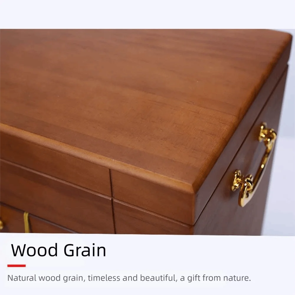 Coffret Bijoux Bois Serrure